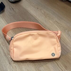 Lululemon Athletica Peach Crossbody Bag